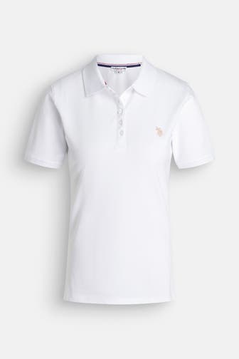 U.S. POLO ASSN. Polo-Shirt weiß