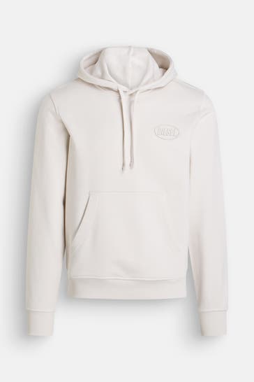 DIESEL Hoodie ecru
