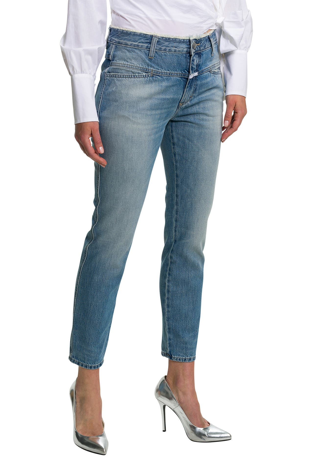 Closed cropped jeans clearance