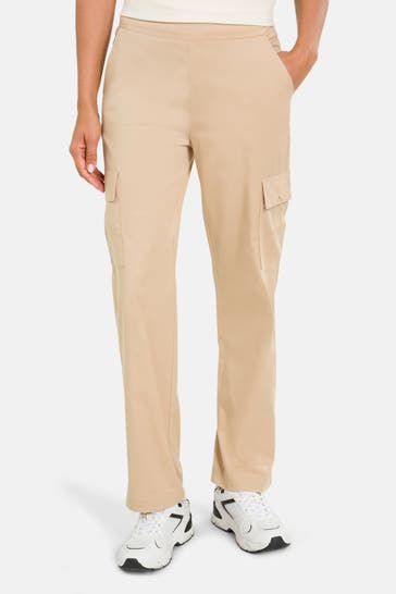 CHAMPION Stoffhose beige