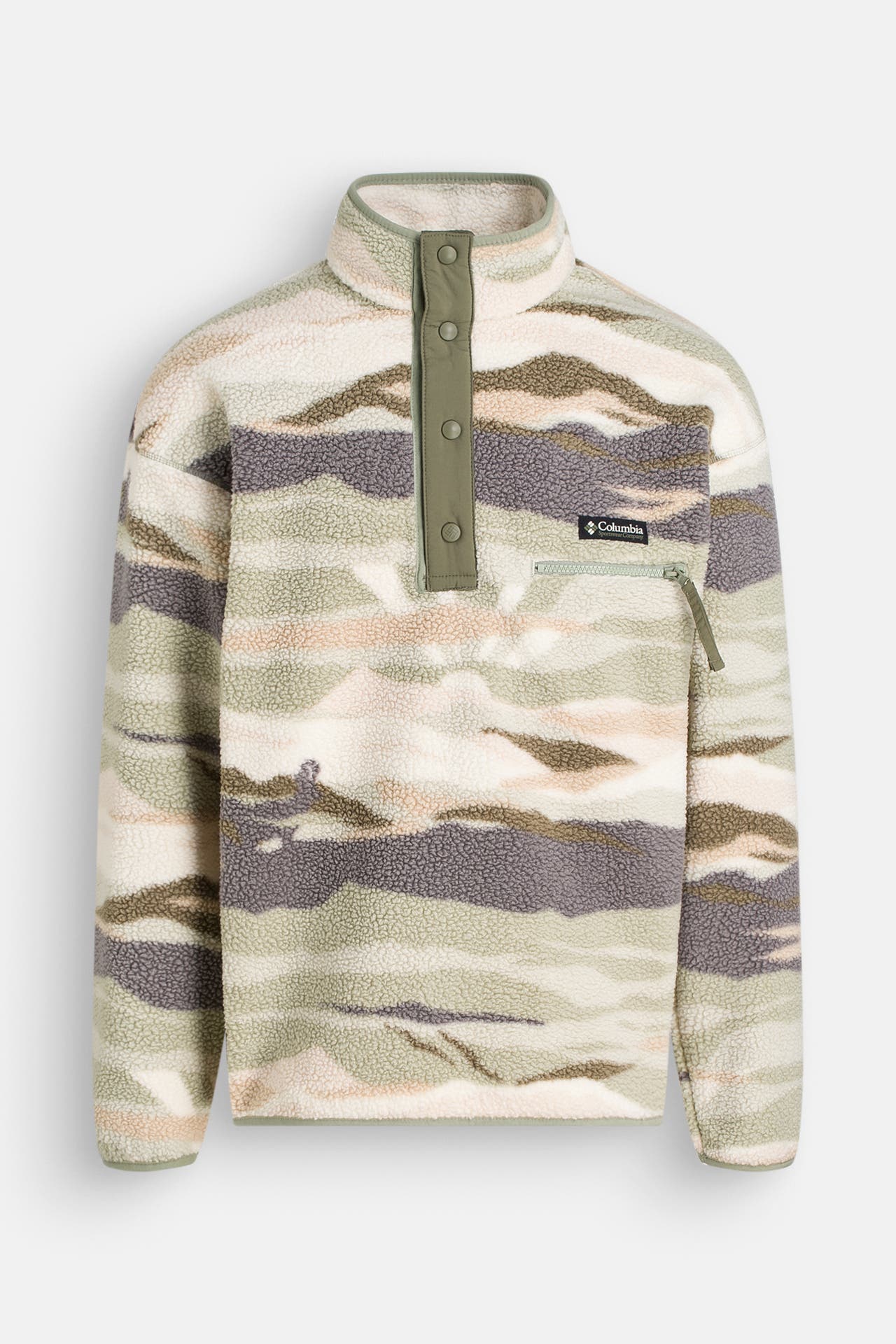 COLUMBIA Fleece-Troyer 'Helvetia' mehrfarbig, Bild 1