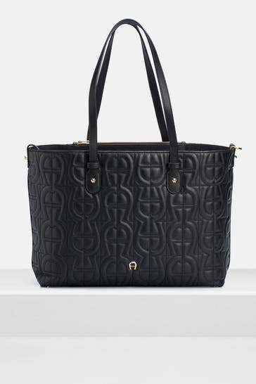AIGNER Shopper 'Diadora' schwarz