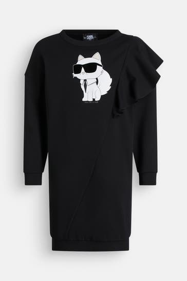 KARL LAGERFELD Kleid schwarz