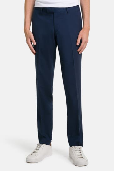 TIGER OF SWEDEN Stoffhose 'Tordon' navy