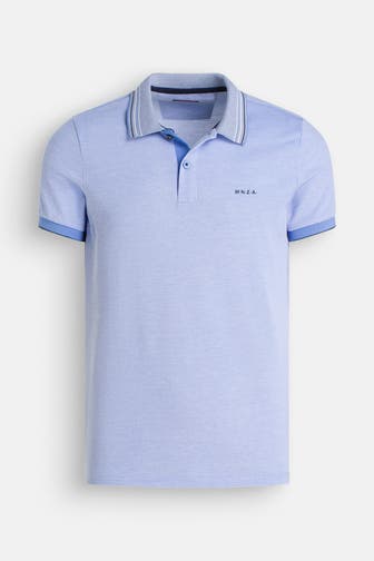 NEW ZEALAND AUCKLAND Polo-Shirt flieder