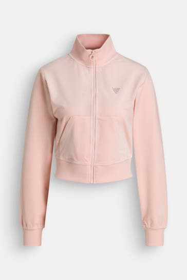 GUESS 'Couture' pink bomber jacket