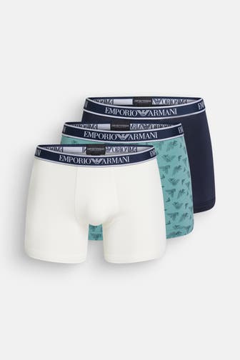 EMPORIO ARMANI 3er-Pack Boxer Trunks mehrfarbig
