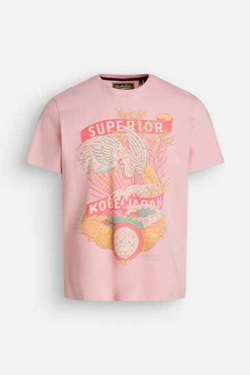 SUPERDRY T-Shirt rosa