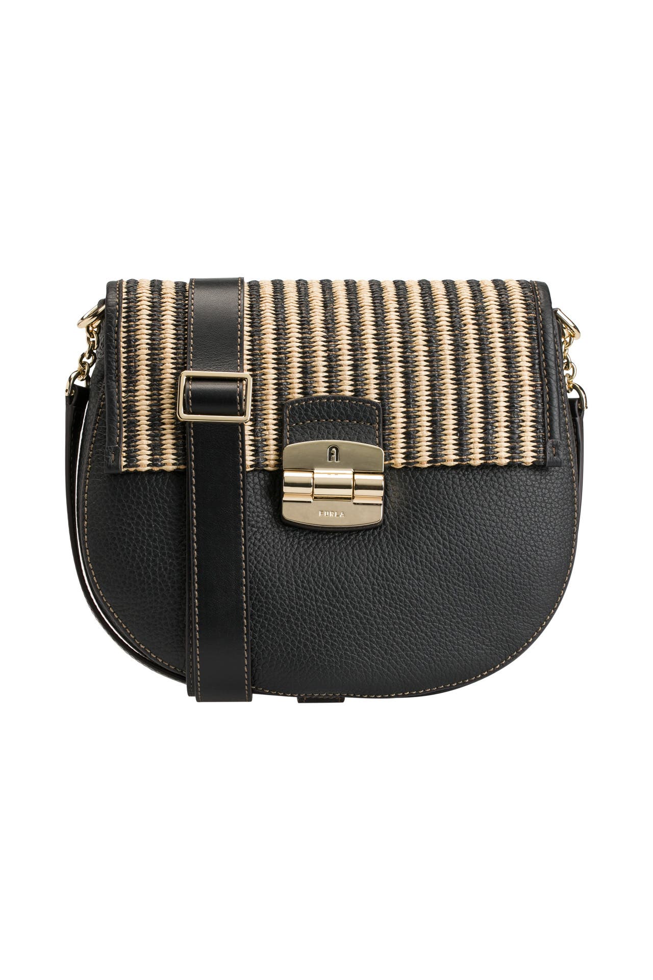 FURLA Umhängetasche 'Club 2' schwarz, Bild 1