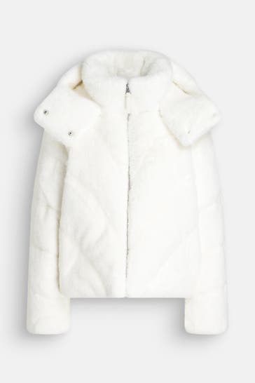 MACKAGE Felljacke 'Anik' offwhite