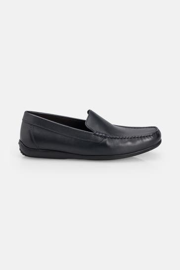 GEOX Loafer 'Ascanio' schwarz