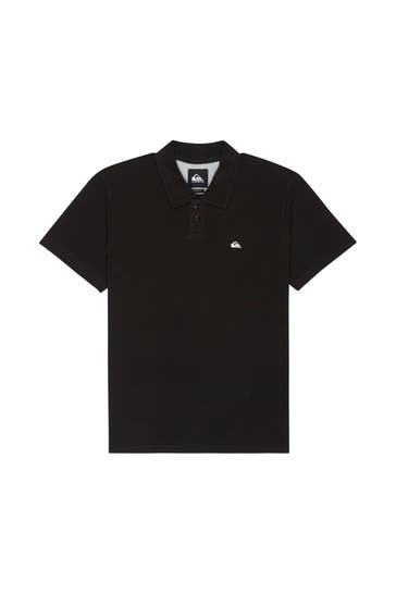 QUIKSILVER Polo-Shirt schwarz