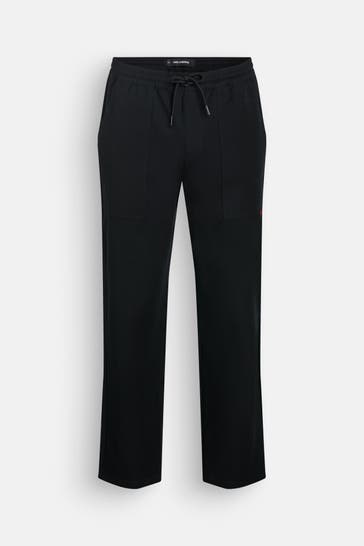 KARL LAGERFELD Stoffhose schwarz