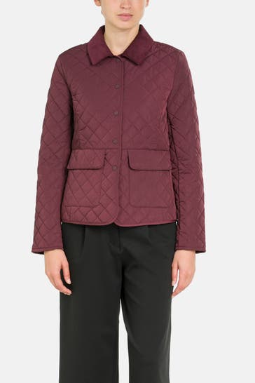 TOMMY HILFIGER Light-Steppjacke burgunder