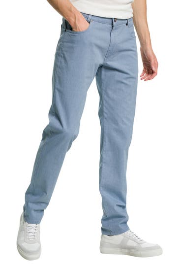 BUGATTI Stoffhose hellblau