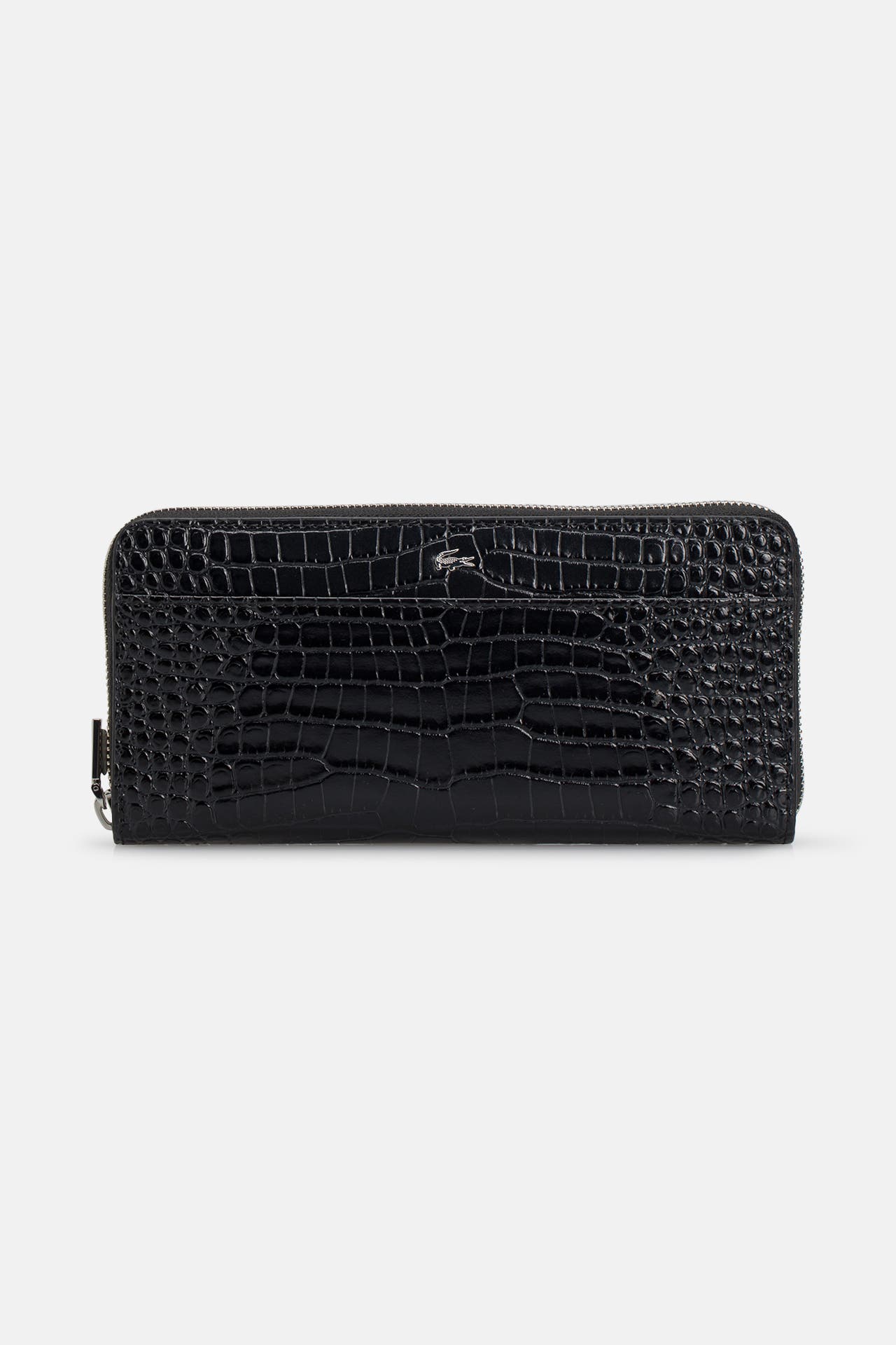LACOSTE Ledergeldbörse schwarz, Bild 1