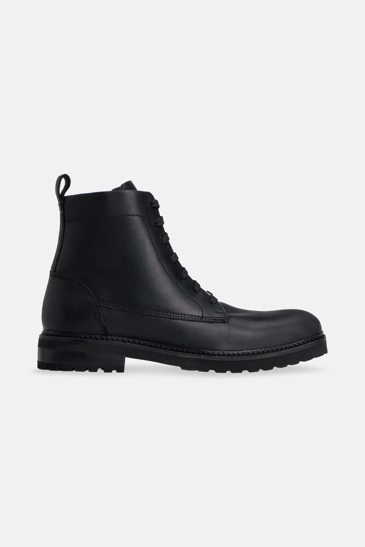 GORDON & BROS Leder-Schnürstiefel 'Core' schwarz, Bild 1