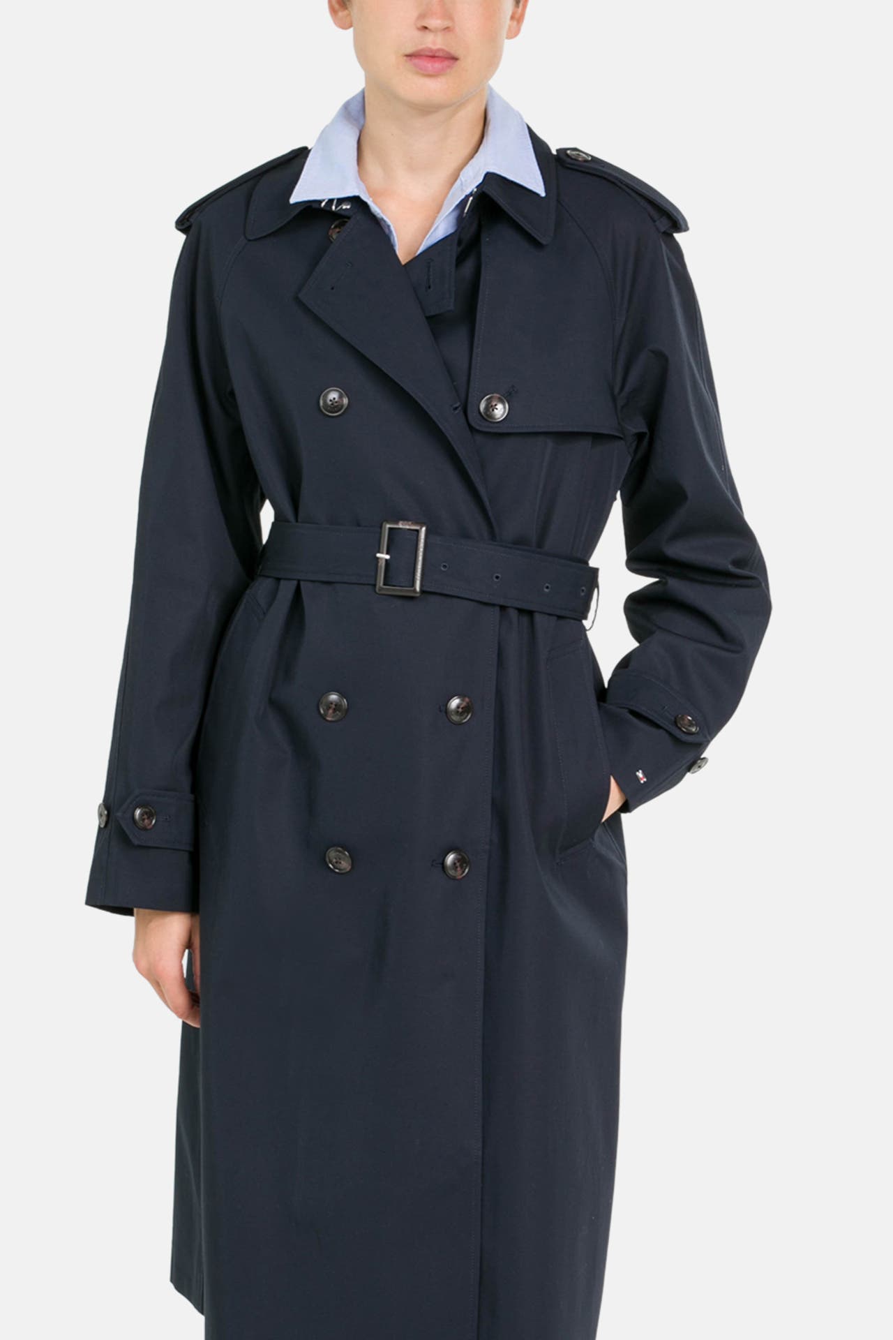 TOMMY HILFIGER Trenchcoat dunkelblau, Bild 1