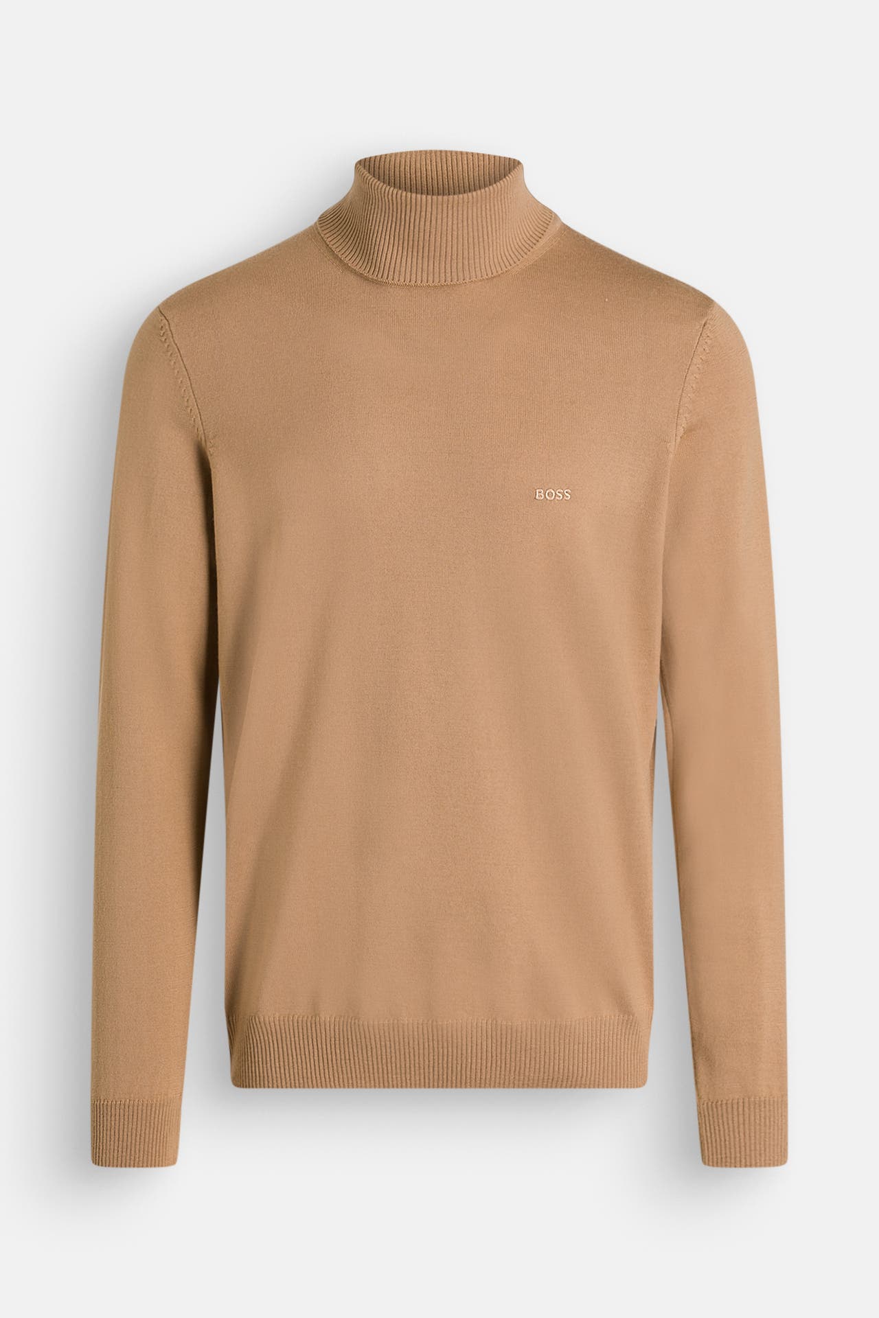 BOSS Rollkragenpullover 'Baldebert' camel, Bild 1