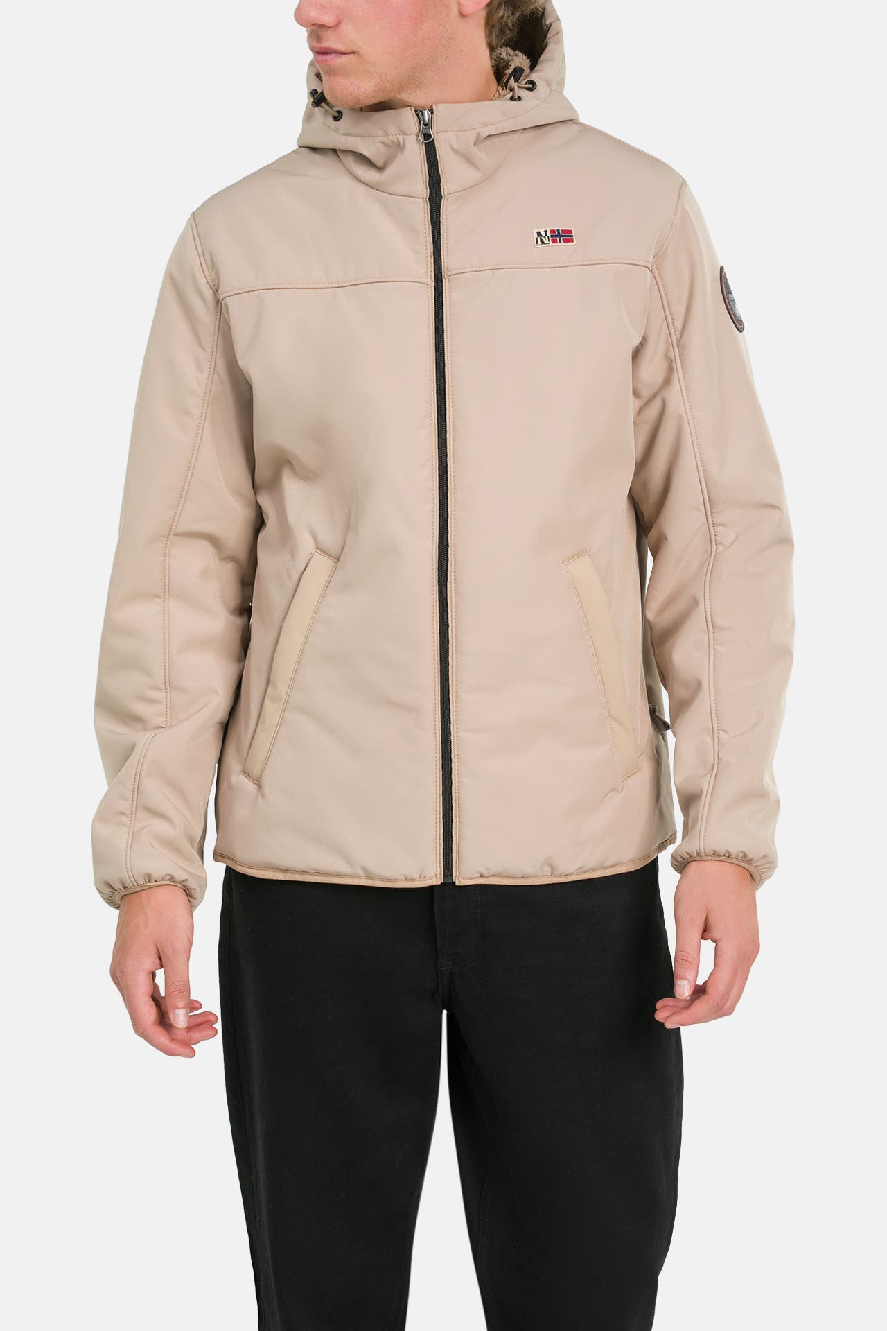 NAPAPIJRI Übergangsjacke 'Asherman' beige, Bild 1
