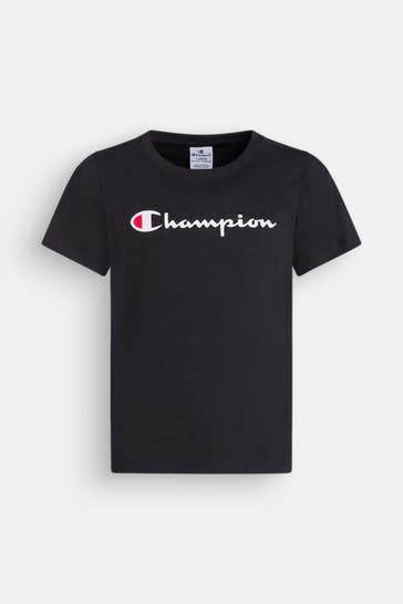 CHAMPION T-Shirt schwarz