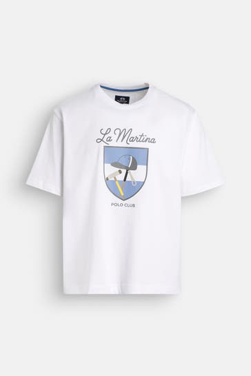 LA MARTINA T-Shirt weiß