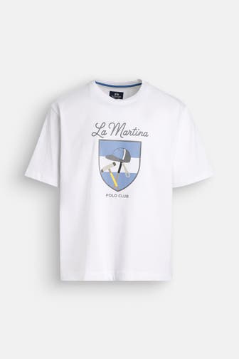 LA MARTINA T-Shirt weiß