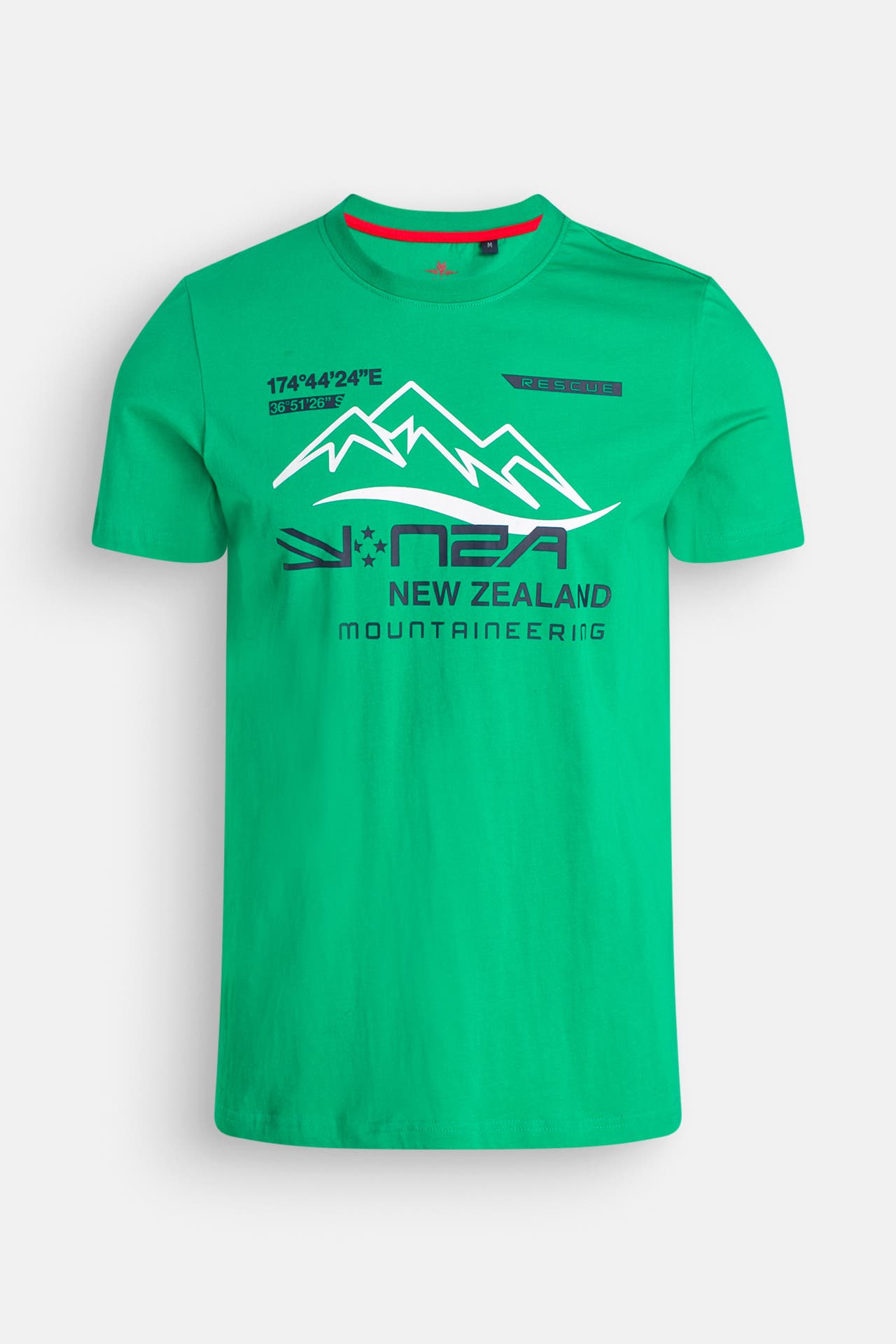 NEW ZEALAND AUCKLAND T-Shirt 'Woodroad' grün, Bild 1