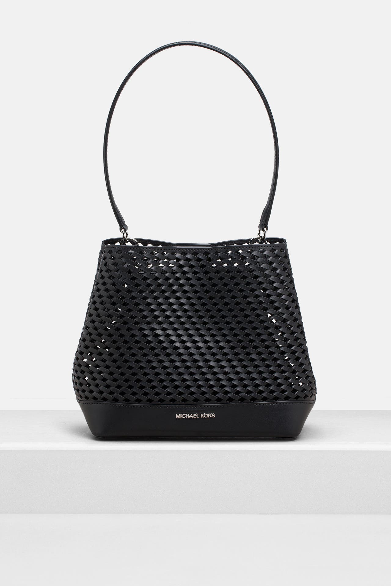MICHAEL MICHAEL KORS Schultertasche 'Pratt' schwarz, Bild 1