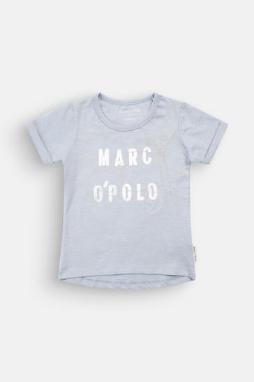 MARC O'POLO T-Shirt taubenblau