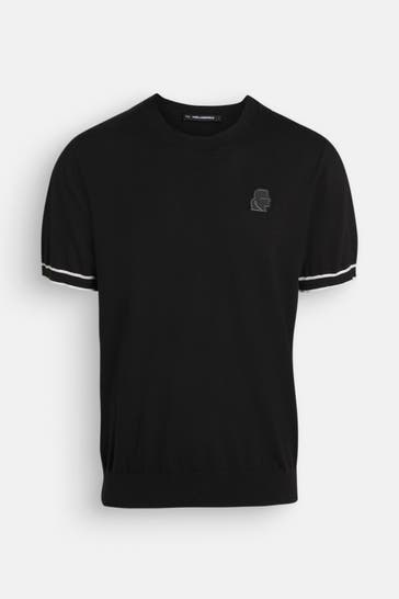 KARL LAGERFELD T-Shirt schwarz