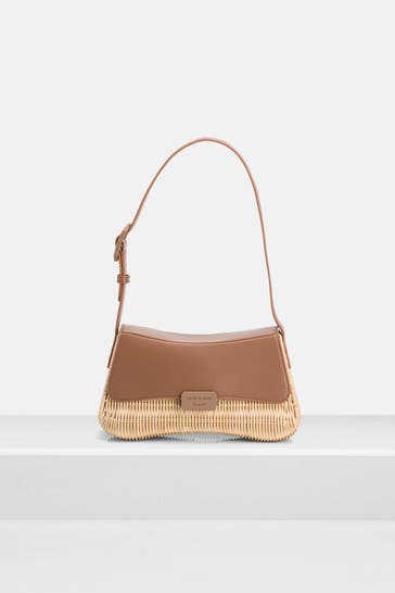 EMPORIO ARMANI Schultertasche zweifarbig