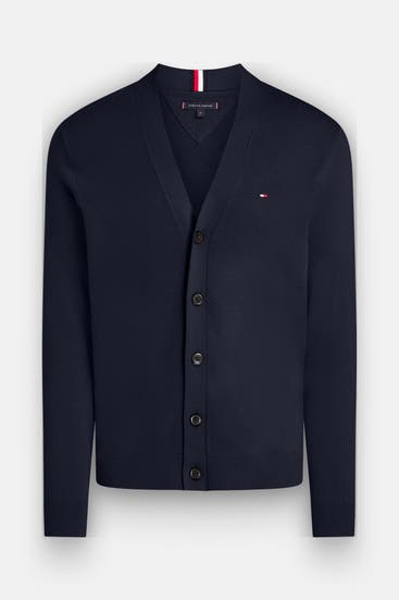 TOMMY HILFIGER - Cardigan nachtblau