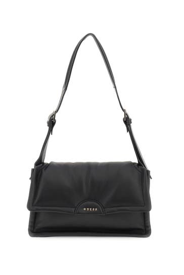 GUESS Umhängetasche 'Eva' schwarz