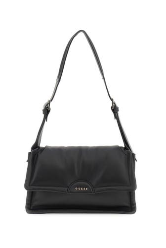 GUESS Umhängetasche 'Eva' schwarz