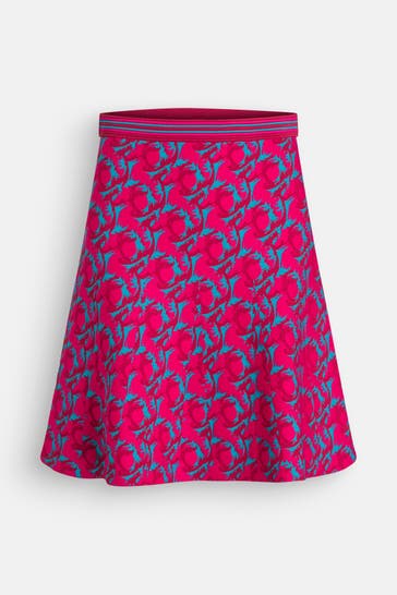 DIANE VON FURSTENBERG Casual-Rock 'Gilles' gemustert