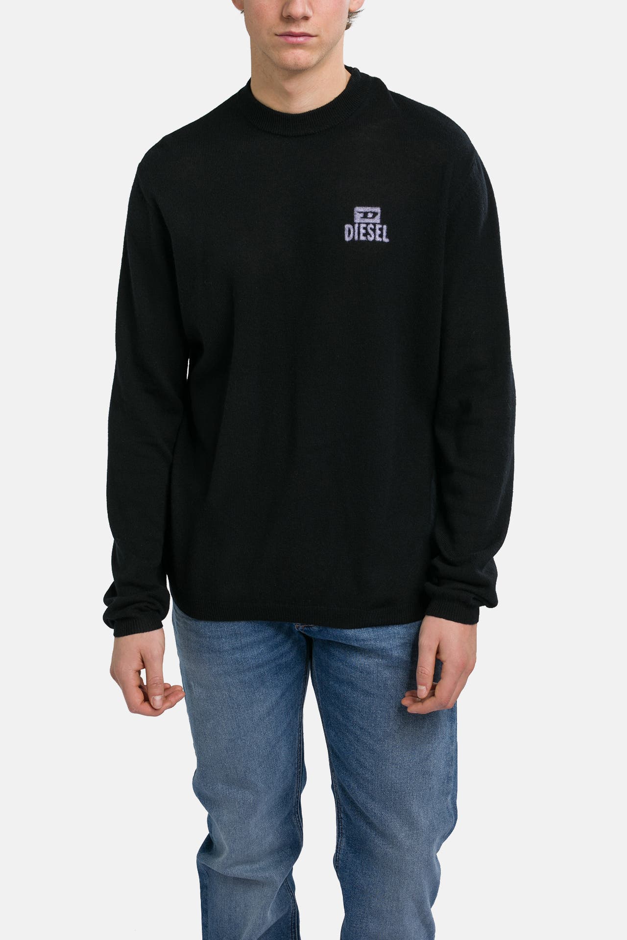 DIESEL Wollmixpullover schwarz, Bild 1