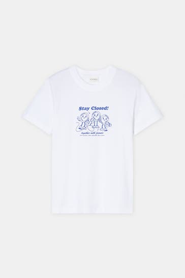 CLOSED T-Shirt weiß