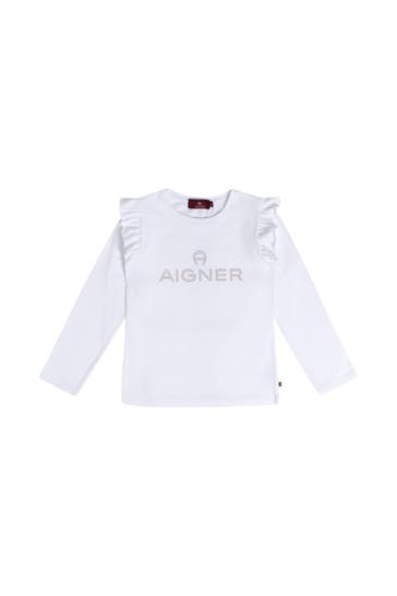 AIGNER KIDS Longsleeve weiß