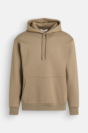 SELECTED Hoodie hellbraun
