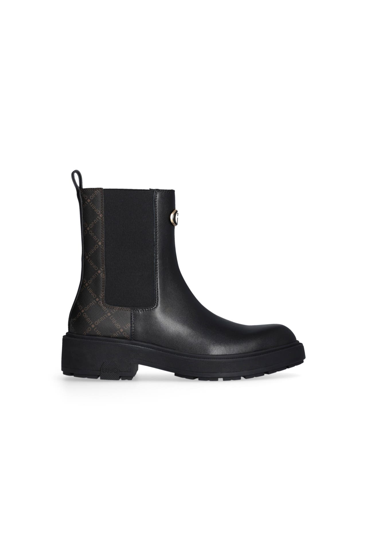 LIU JO Chelsea-Boots 'London' schwarz gemustert, Bild 1