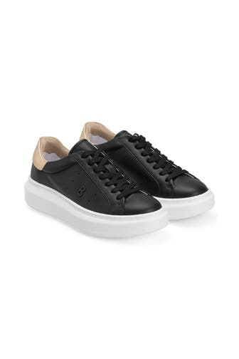 BOGNER Leder-Sneaker 'Venezia 5' schwarz