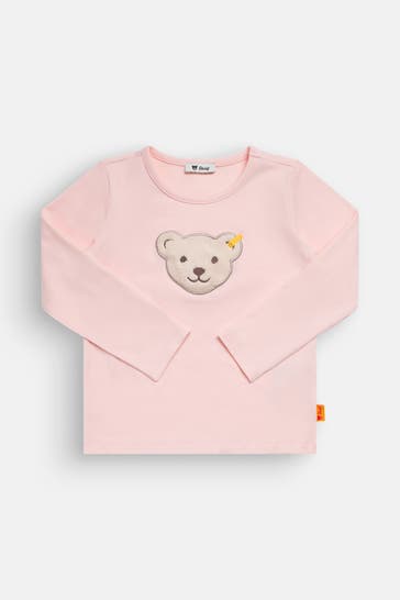 STEIFF Longsleeve puderrosa