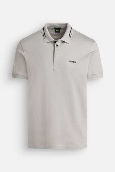 BOSS - Polo-Shirt 'Paddy' grau