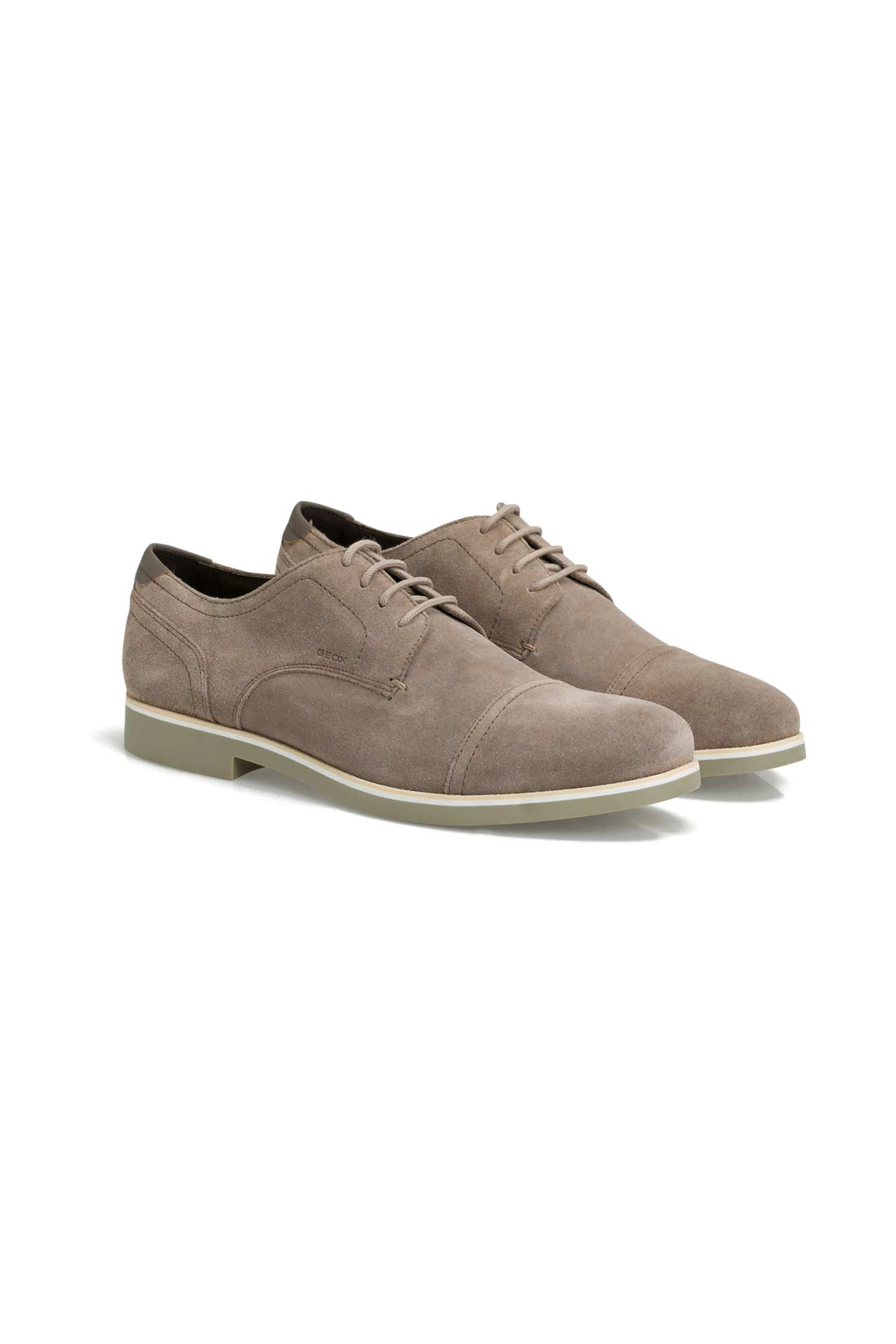 GEOX Lederschnurer Danio beige gunstig online kaufen Outletcity