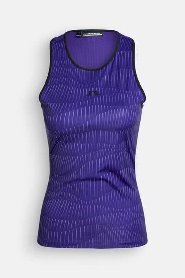 J.LINDEBERG SPORTSWEAR Top 'Delia' gemustert