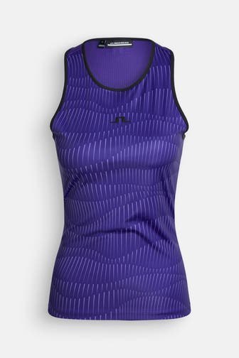 J.LINDEBERG SPORTSWEAR Top 'Delia' gemustert
