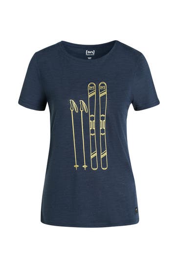 SUPER.NATURAL T-Shirt dunkelblau