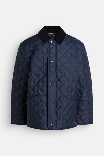 BURBERRY Steppjacke 'Willowbrook' dunkelblau