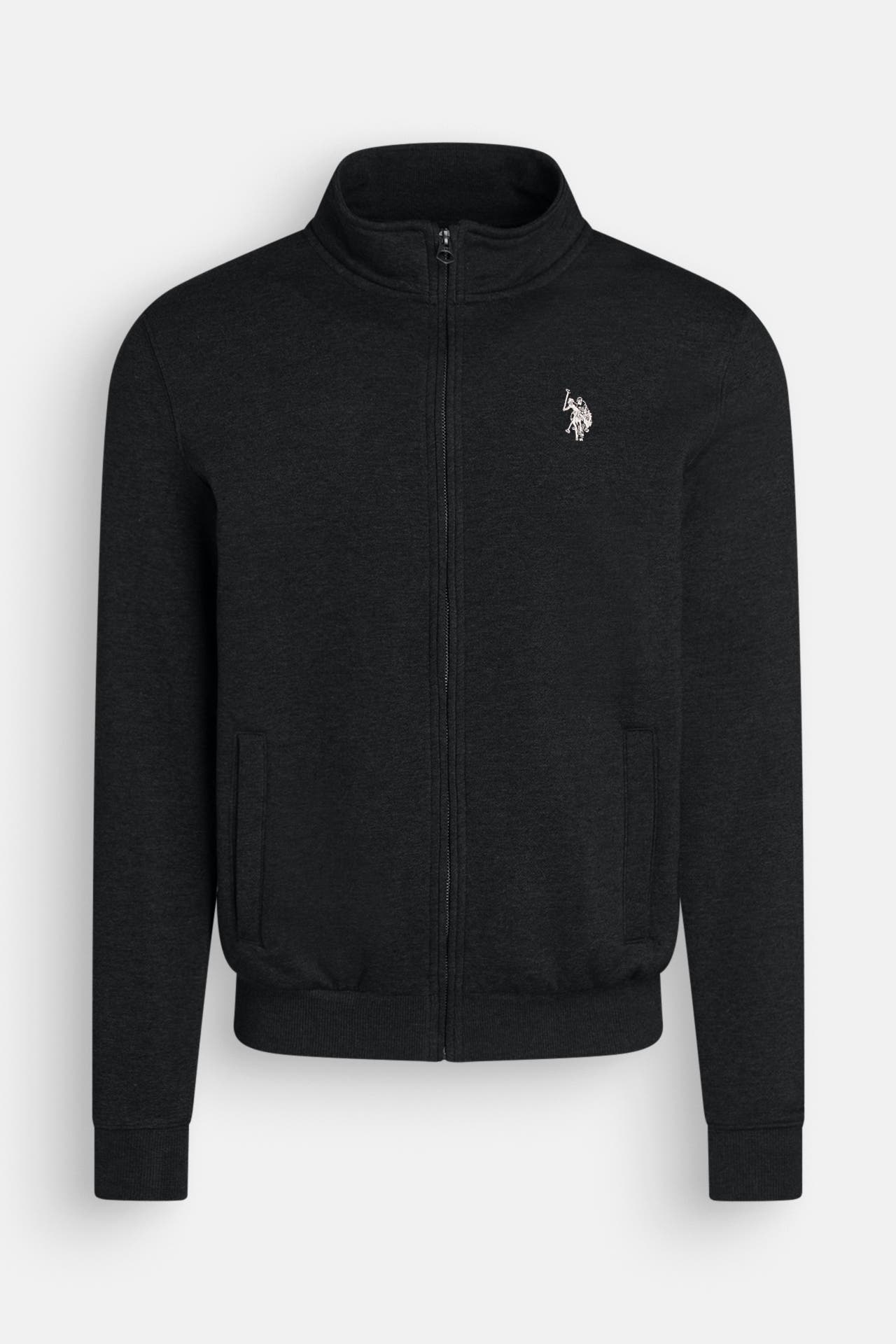U.S. POLO ASSN. Sweatjacke 'Mick' schwarz, Bild 1